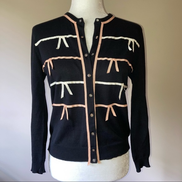 Marc Jacobs Sweaters - Marc Jacobs Bows Cardigan Rory Gilmore Black S